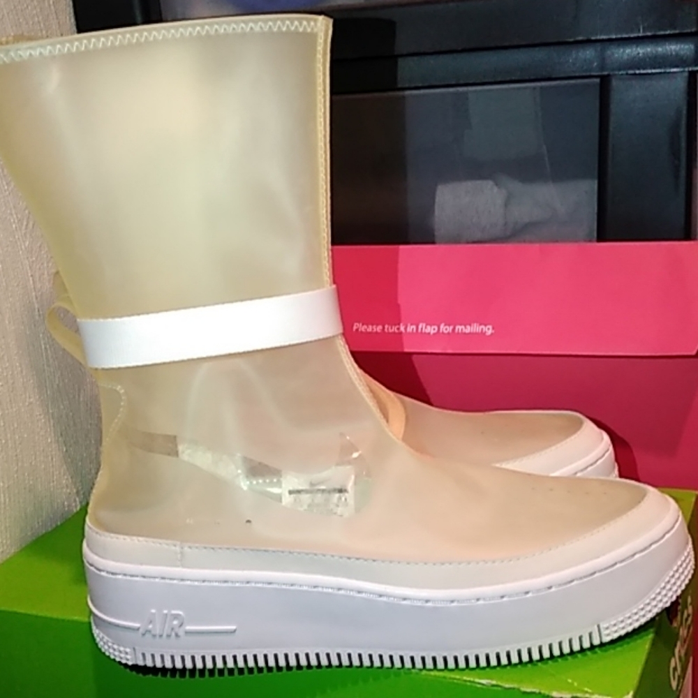 Clear Nike Air Force 1